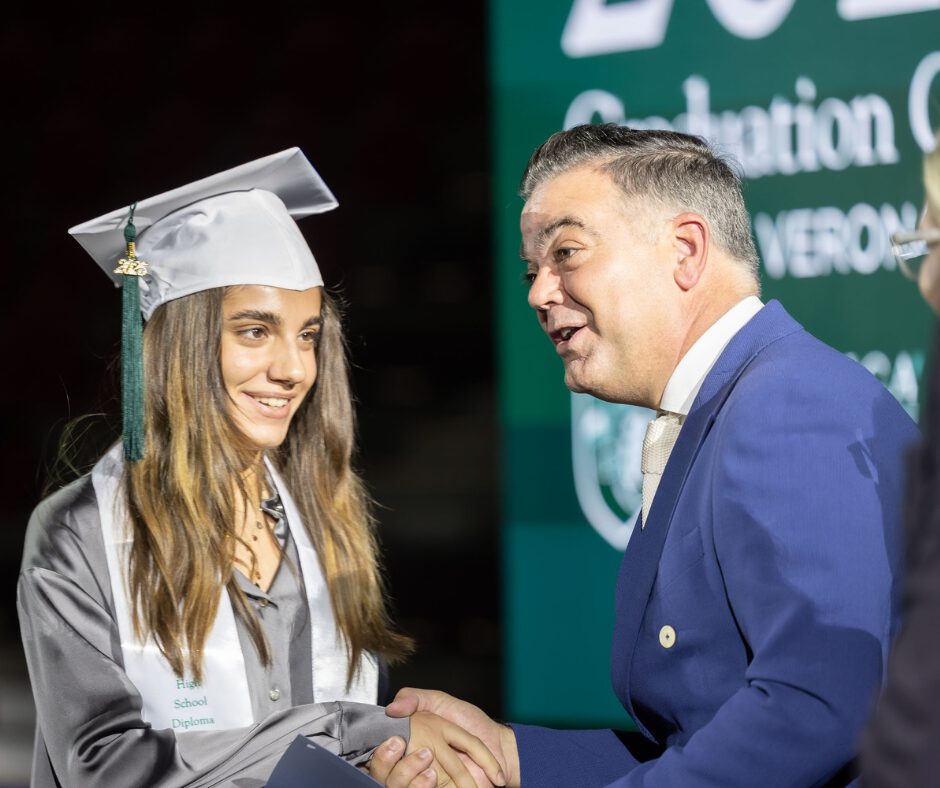 Antonio Roca alla Graduation 2025